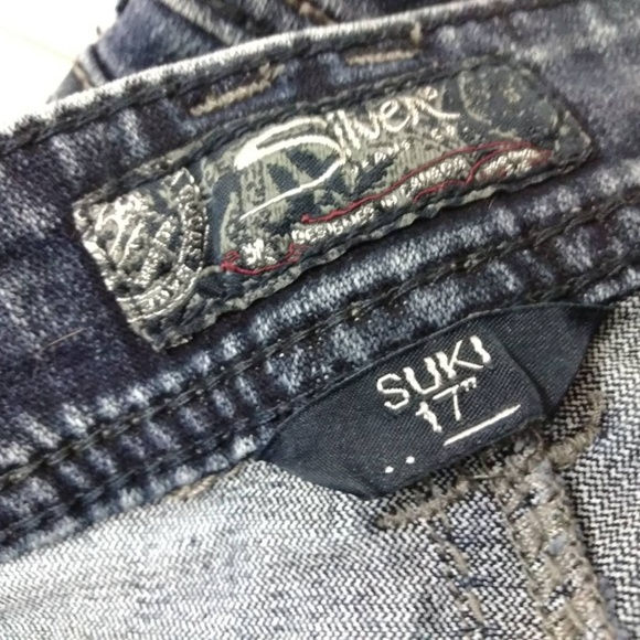 SIlver Jeans Suki 1799 30/33 Dark Wash Bootcut Jeans - Picture 6 of 8